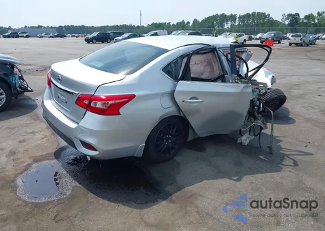 2017 Nissan Sentra S из США, поврежденный, VIN 3N1AB7AP7HY386892